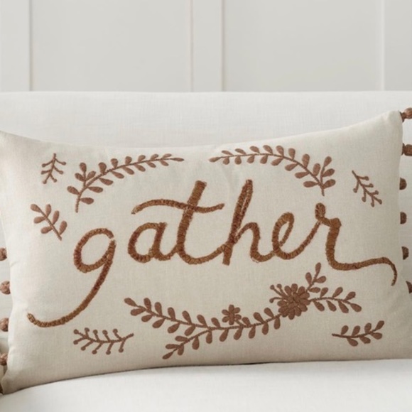 Pottery Barn GATHER Pillow Cover, NWT - Picture 1 of 3